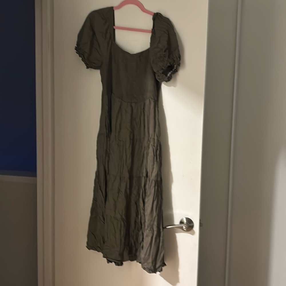 Amazon Olive Green XL dress